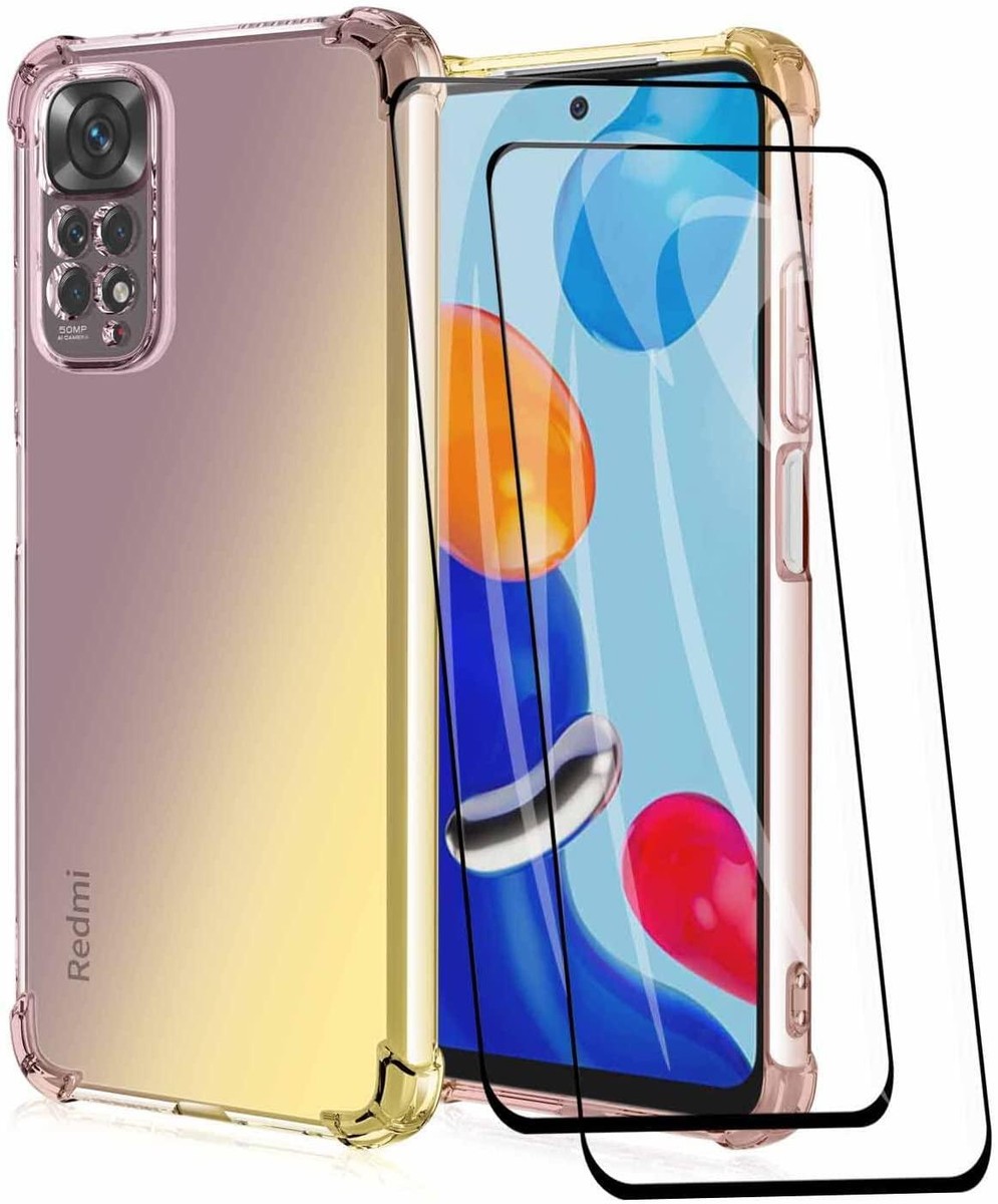 Verco Handyhülle Für Xiaomi Redmi Note 11 Pro – Transparent, Dünn, TPU