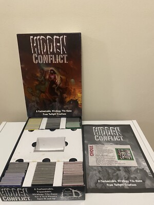 HIDDEN CONFLICT STRATEGIE KACHEL SPIEL 2005 TWILIGHT CREATIONS INC Top Komplett..