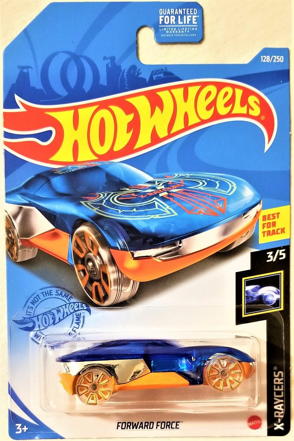 Hot Wheels - 2021 X-Raycers 3/5 Forward Force 128/250 (BBGTC47)