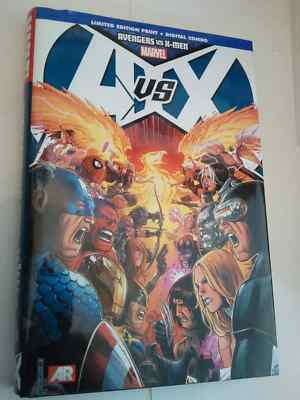 Avengers vs X-Men Hardcover 1st pr Bendis Wolverine Phoenix MCU Movie Hickman
