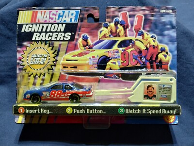 Toy Biz NASCAR Ignition Racers #88 Dale Jarrett 1997 New Some Yellowing 