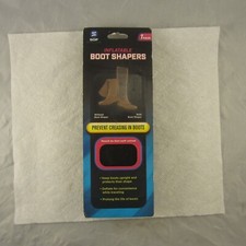 SOF Inflatable Boot Shapers Black 1 Pair Keeps Boots Upright Prevents Creasing.