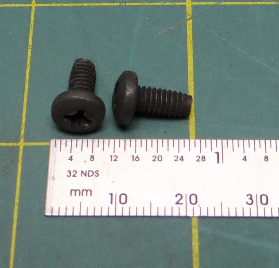 (29) Pieces Milwaukee 06-95-0209 8-32X3/8 Black Oxide Phillips Taptite Screw - Image 2 of 2