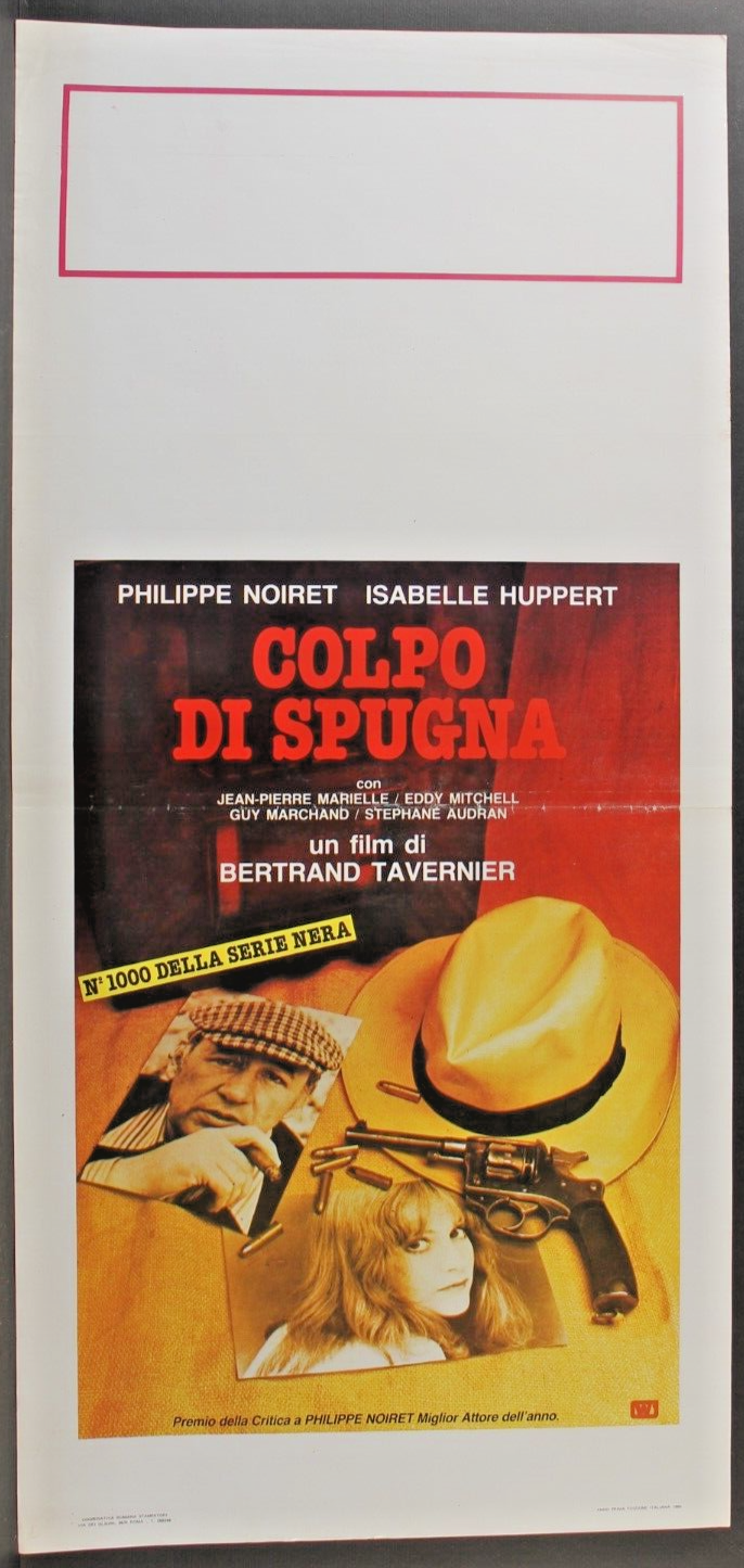 Locandina originale film Colpo di spugna (1981) - Regia di Bertrand Tavernier