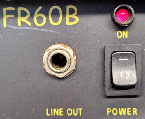 Fat Rat FR60B Amp Guitar Amplifier Green Tested & Working - Picture 3 of 5