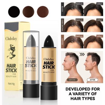 Einweg-Haarfärbestift Farbstift Lippenstift Haarabdeckung 3Er-Pac %