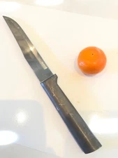 Rada Silver Paring Knife Made USA kitchen cutlery L/R hand Aluminum 5 1/2”