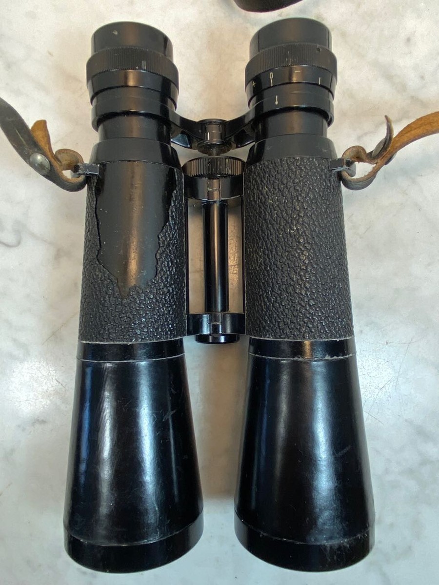 HENSOLDT WETZLAR Dienstglas 7x50 双眼鏡 Antique HENSOLDT WETZLAR Dialyt 7x50 Binoculars + Case WW2