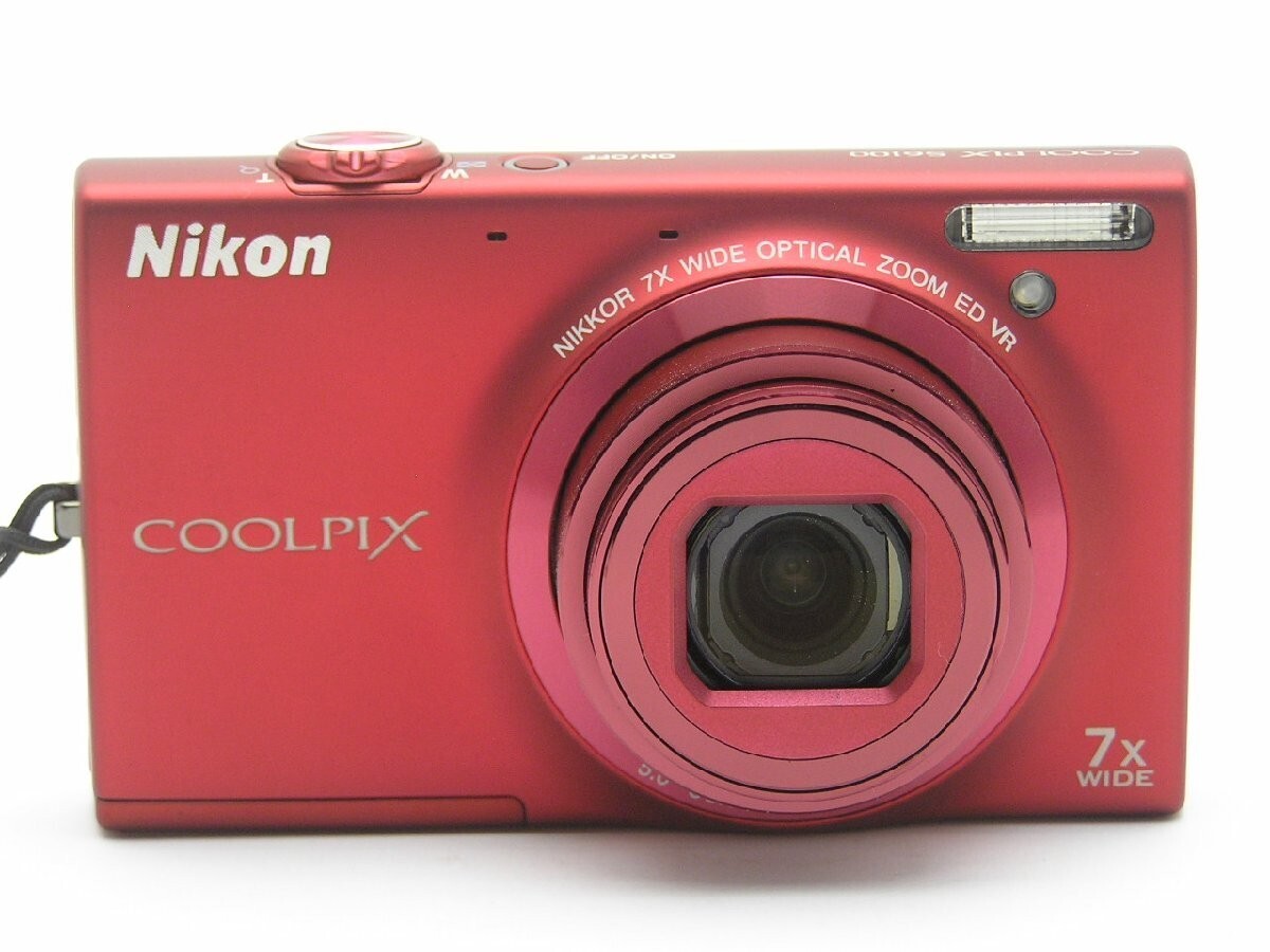 Nikon COOLPIX S6100 赤 Nikon COOLPIX S6100 red 20.0MP Digital Camera English