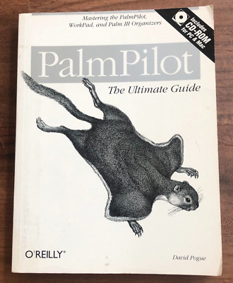 1998 PalmPilot The Ultimate Guide Book for Palm Pilot WorkPad Palm III RARE