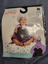 Disguise Disney Baby Ursula Halloween Costume Infant 6-12 Months Purple NEW