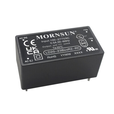 2PCS NEW FOR LD20-23B12R2-RC AC-DC power module 85-305V to 12V replace LDE15-20