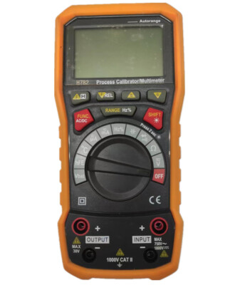 H782 Dual Display Current Voltage Frequency Process Caliibrator Multimeter