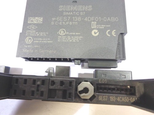 Siemens ET200S 6ES7 151-1BA02-0AB0 Schnittstellenmodul mit Ein-/Ausgangsmodulen - Bild 6 von 11