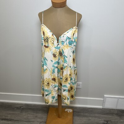 Free People Altura Printed Mini Dress | eBay