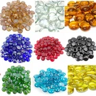 Decorative Round GLASS PEBBLES Nuggets BEADS  *Lots Quantities & COLOURS* 17-20m