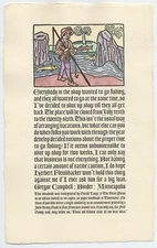 Gregor R CAMPBELL / Broadsheet Quotation on Business and Fishing 1st Edition