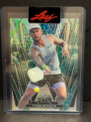 2024 Leaf Metal TEAL Pre-Production Proof TYSON McGUFFIN Pickleball 1/1