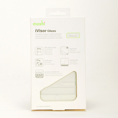 Moshi iVisor Glass iPhone 6 Plus iPhone 6s Plus HD Screen Protector - White