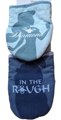 Disney Princess Aladdin Jasmine Oven Mitt Pot Holder Kitchen Gift Set New
