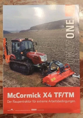 Prospekt McCormick X4 Raupentraktor - Bild 1 von 2