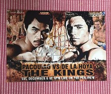 Fotografía 5x7 firmada MANNY PACQUIAO autógrafo con certificado de autenticidad