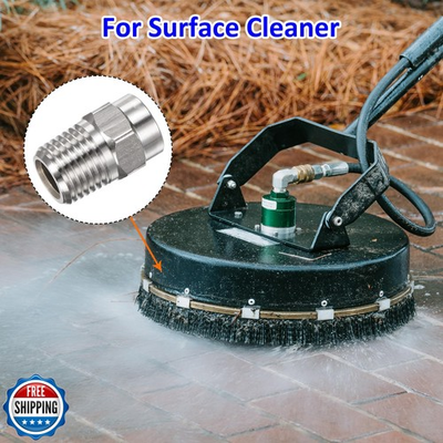 #ad #ad M METERXITY 6 Pack Surface Clean Tips 15 Degree 1 4quot; NPT Male Pressure Wash... $27.99