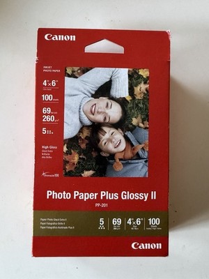 Canon Photo Paper Plus Glossy II 4x6 100 Sheets Genuine Authentic