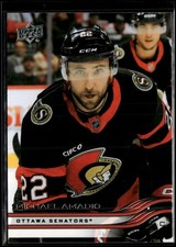 2025 Upper Deck Hockey Series 1 Michael Amadio #123 Ottawa Senators