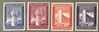 VATICAN 239 242 Beautiful Mint NEVER Hinged Set