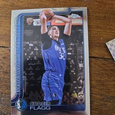 2025-26 Topps Chrome Cooper Flagg Rookie RC Dallas Mavericks #251 🔥 🔥 