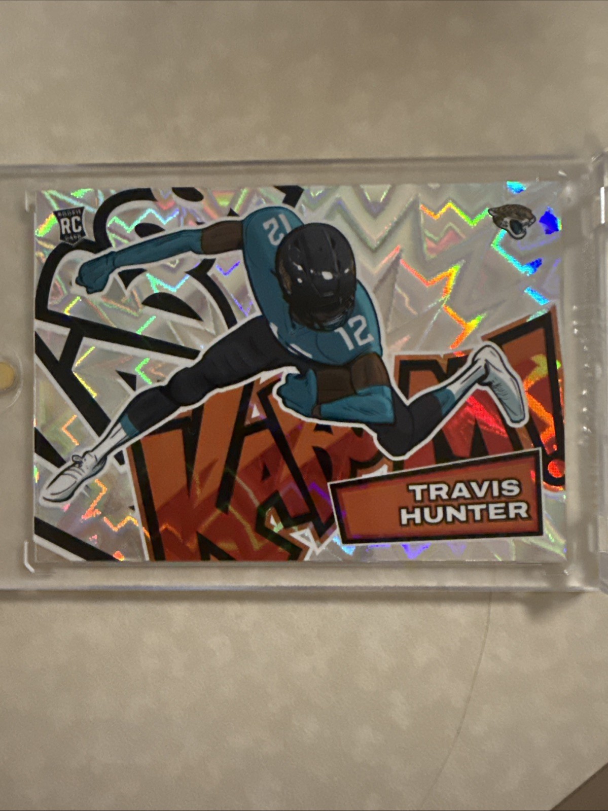2025 Panini Absolute - Kaboom! Horizontal Travis Hunter #32 (RC)