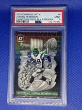 2024 Panini Donruss Optic - Downtown Legends Adrian Peterson BLACK PANDORA /25