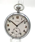 WW 11  Good Quality CYMA Military Issue Gents Pocket Watch. Checked GWO. Antique