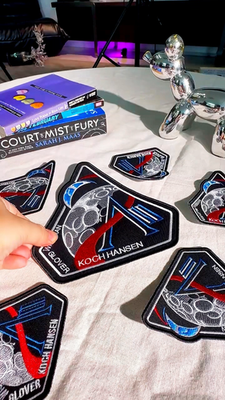 Embroidery Patch Artemis II NASA Space Program Mission Patch