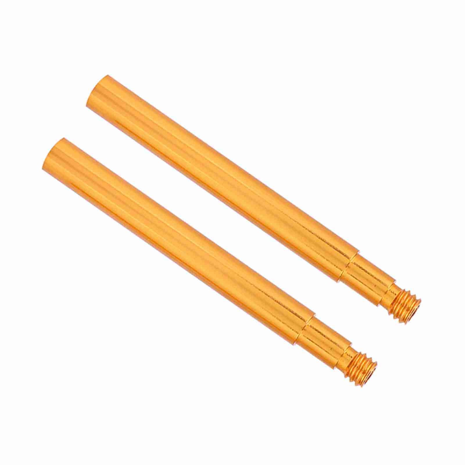 2Pcs Bicycle Presta Valve Extender Aluminum Durable For Easy Inflation