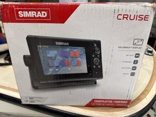 Simrad Cruise 7 7`` Color GPS Chartplotter w/ Suncover and Transducer