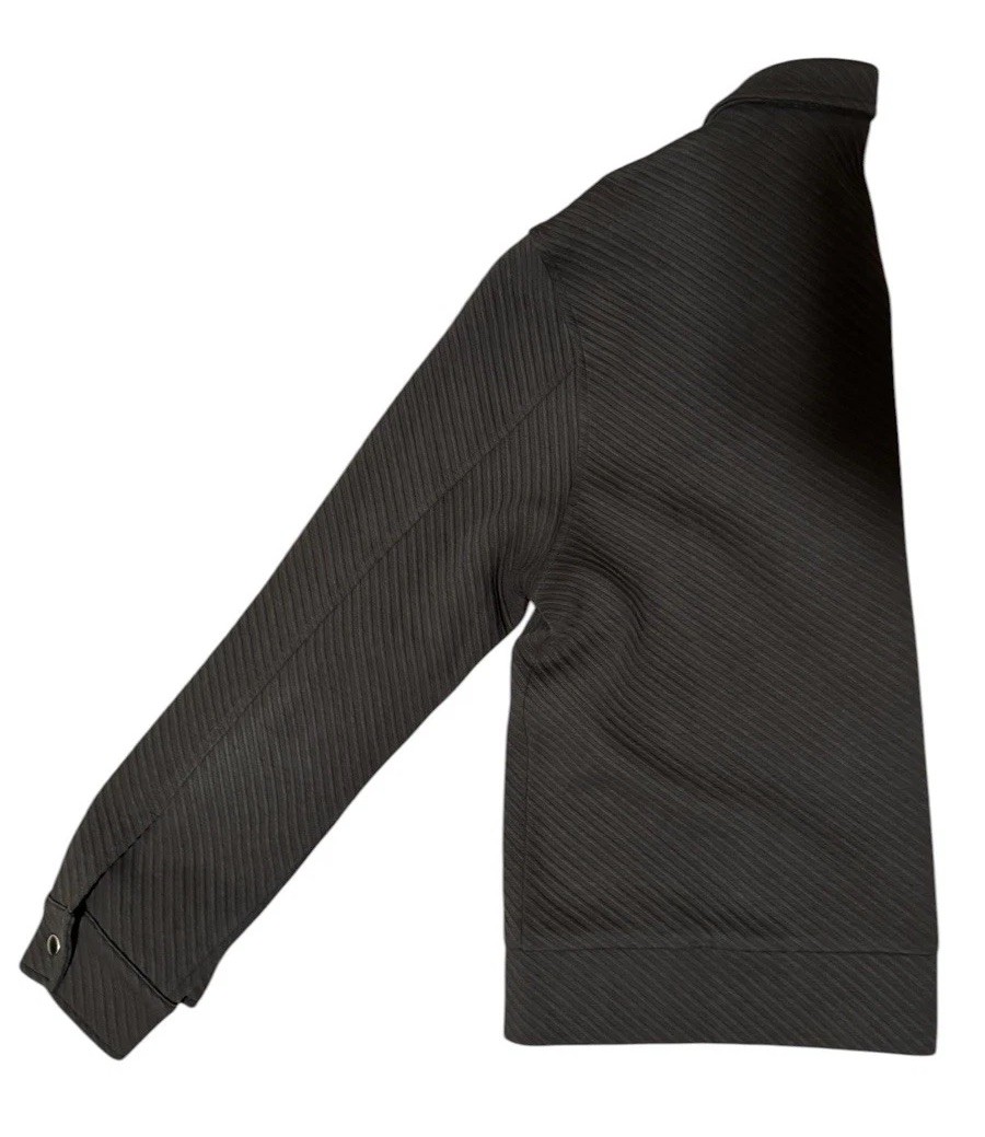 Mauvais Dalmore Zip Through Jacket in Chocolate Size Medium View 2