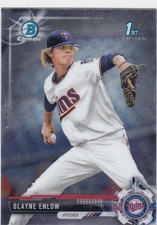 2017 Bowman Chrome #BDC-63 Blayne Enlow Minnesota Twins