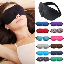 Comfortable Lightweight Eye Cover Soft 3D Contoured Sleeping Mask Breathable Eye