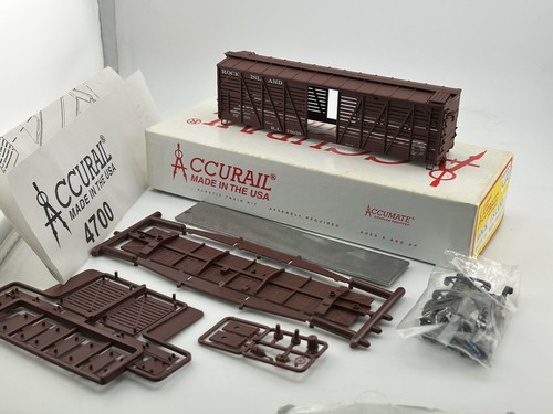 Kit HO 40' 6 paneles madera Boxcar RI Rock Island nuevo en caja como nuevo # 7115 | Zustand: New