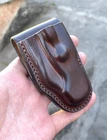 Spyderco Para 3 PM3 Paramilitary 3 Leather Sheath Belt Carry Handmade