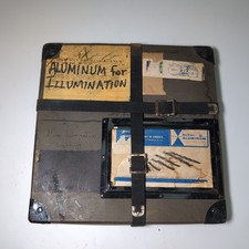 FIBERBILT VINTAGE FILM SHIPPING CASE with Straps  Postcard