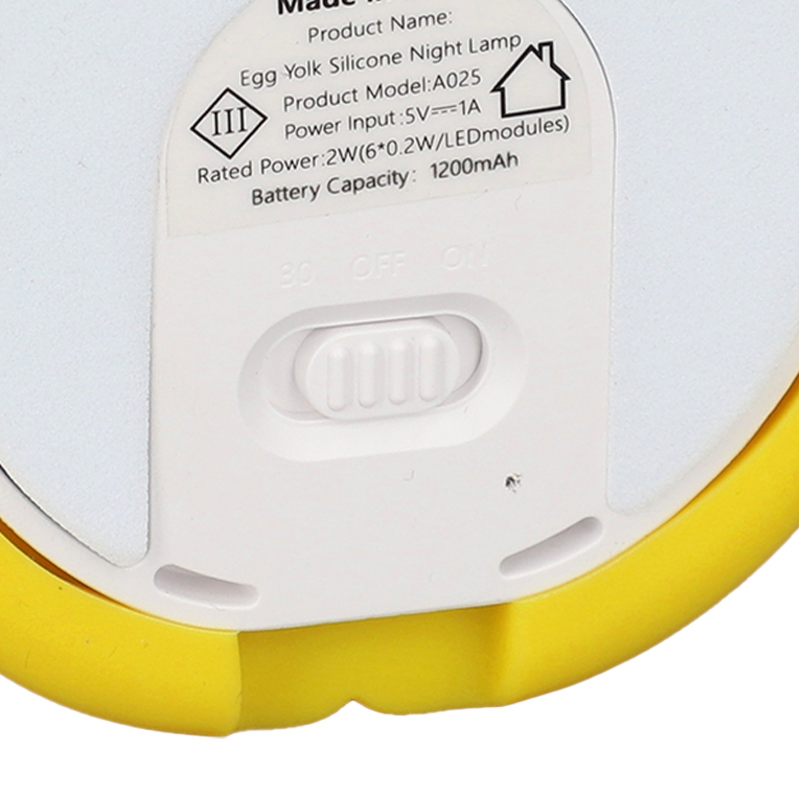 ✿ »HG Silicone Egg Night Lamp Cute Shape Cartoon Rechargeable Sleeping Feeding