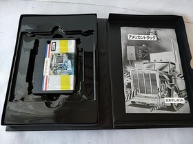 American Truck MSX MSX2 Cartridge Case Manual Complete Boxed Set Japan Working