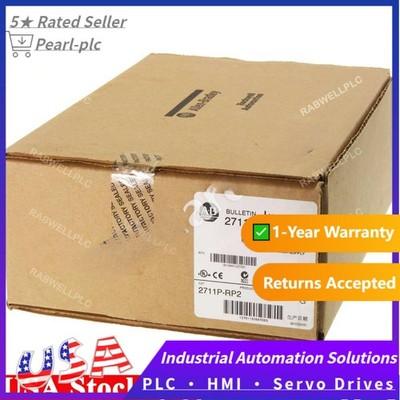 NEW Allen-Bradley 2711P-RP2 PV Plus 128MB Flash Ram DC Logic Module AB 2711PRP2