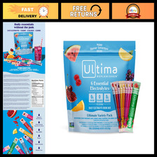 Electrolyte Powder Variety Pack - 36 Sugar-Free Stickpacks, Keto Plant-Based H