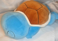 Nintendo Pokemon Sleeping Squirtle 18  Stuffed Animal Sleeping Buddy