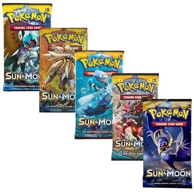 Pokemon TCG Sun & Moon Base Set Booster Pack (Random Artwork) New/Sealed