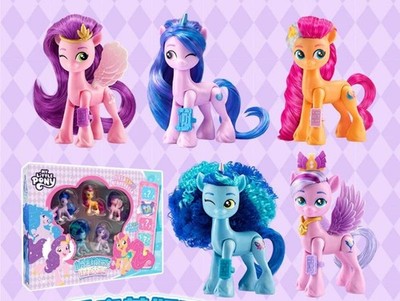 My Little Pony G5 Brushable Figure Toy Set of 5 AUTHENTIC by